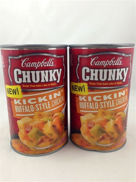 Campbells Chunky Kickin Buffalo Style Chicken Soup Review