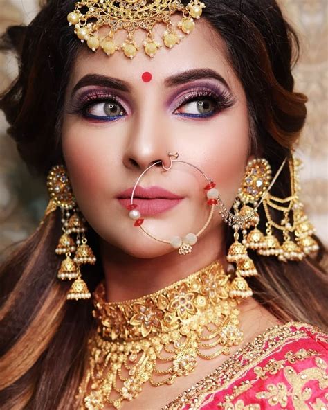 Indian Bridal Look Bridal Makeup Images Indian Bride Makeup Indian Bridal Makeup