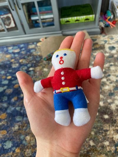 MULTIPET Mr Bill Plush Cat Toy With Catnip Chewy Com