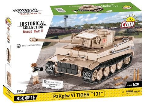 COBI 2556 CZOŁG CIĘŻKI TYGRYS PZKPFW VI TIGER 131 12047769196