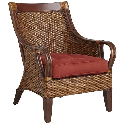 2 good pier one chairs with ottoman. Temani Chair - Brown | Wicker chairs, Wicker chair, Chair