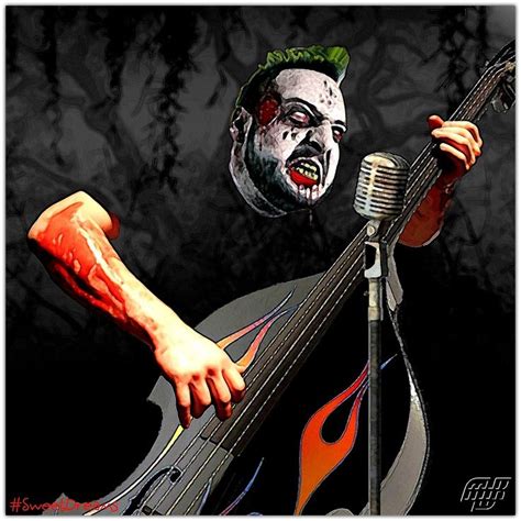 Psychobilly Zombie Bassist Mark W Kramer Psychobilly Punk Rock