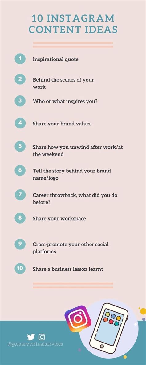 10 Instagram Content Ideas Social Media Management Tools Instagram