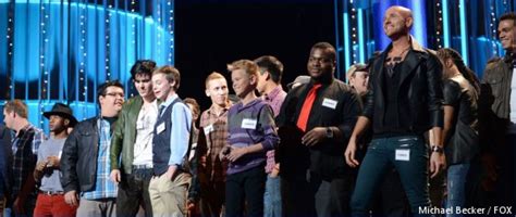 American Idol Narrows Twelfth Season Male Contestants To Hopefuls Reality TV World