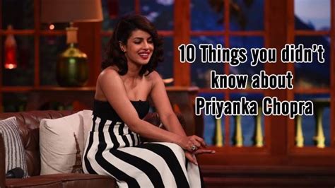 Ten Things You Didn T Know About Priyanka Chopra Colors Tv