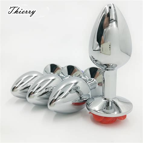 Thierry Metal Anal Toys Butt Plug Prostate Massager Stainless Steel
