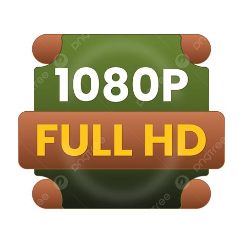 Transparent 1080p Full Hd Button Full Hd Button 1080p Logo 1080p