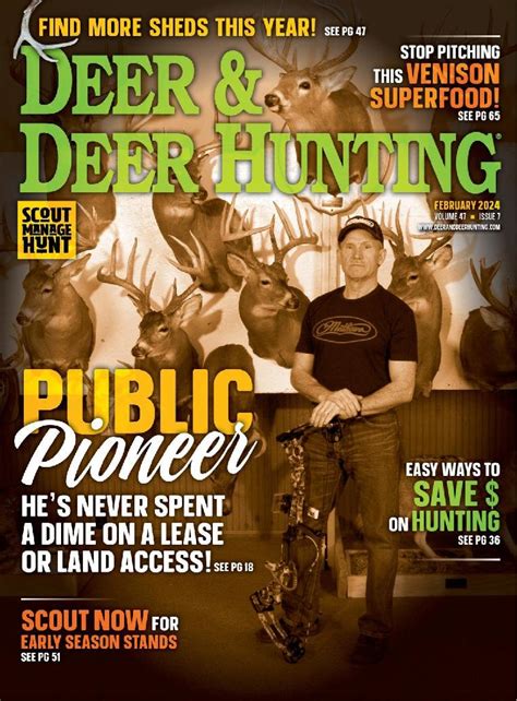 Deer And Deer Hunting Magazine Renewal Deer And Deer Hunting