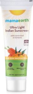 Mamaearth Ultra Light Indian Sunscreen SPF 50 PA Price In India