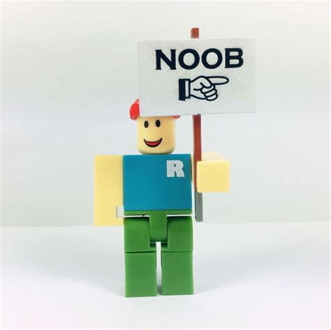 Factory Mistake Classic Noob Roblox Mini Figure With Indicator