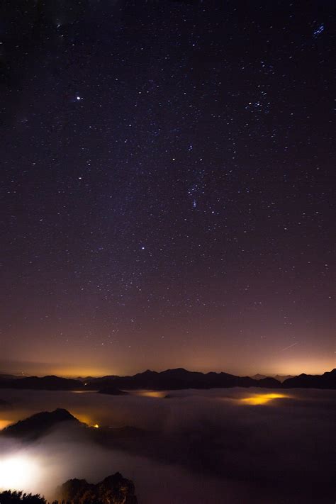 Free Images Horizon Star Dawn Atmosphere Dusk Galaxy Night Sky