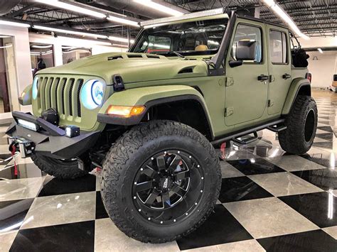 , every 2021 jeep® wrangler offers an impressive set of standard and available safety and security features to help keep you protected on the road. 2018 Jeep Wrangler Unlimited Custom Abrams Jeep wrangler 4 door 24s tech pack In Fort Lauderdale ...