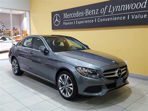 Pre Owned 2017 Mercedes Benz C Class C 300 4matic 4dr Car In Lynnwood