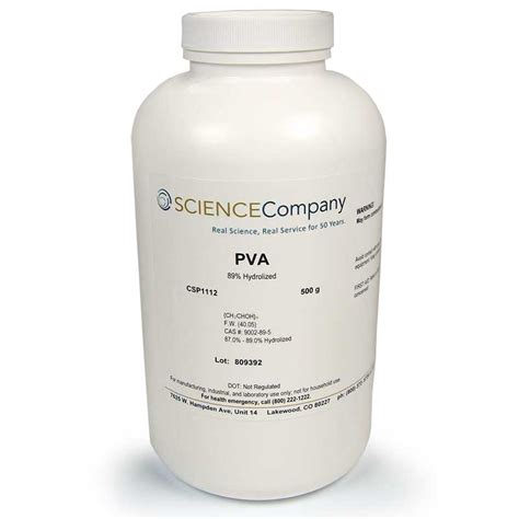 Polyvinyl Alcohol Pva 100g For Sale Buy From The Science Company
