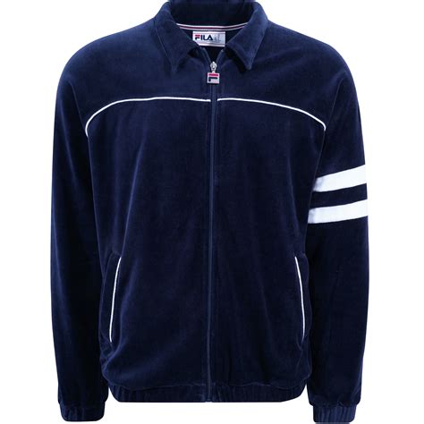 Fila Vintage Verdy Velour Track Jacket - Navy - S22MH025