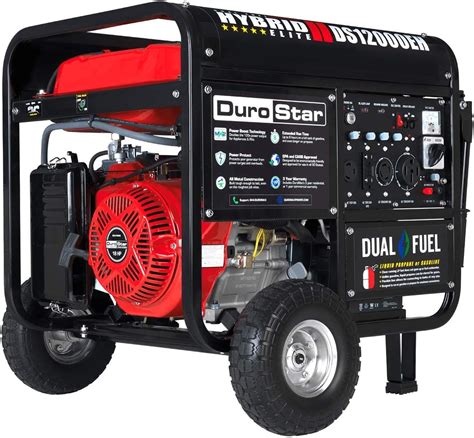 Durostar Ds12000eh Dual Fuel Portable Generator 12000