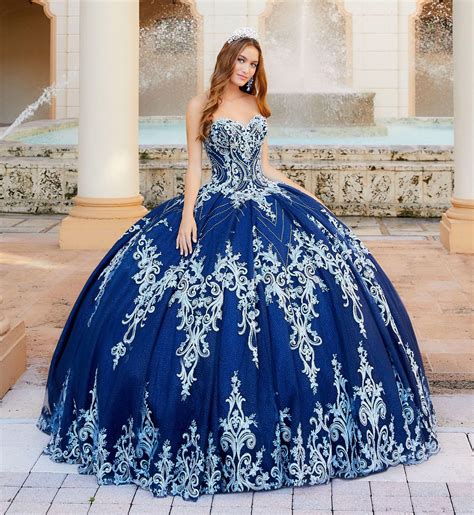 2020 sweetheart blue ball gown quinceanera dresses with appliqued beads lace up prom dress floor