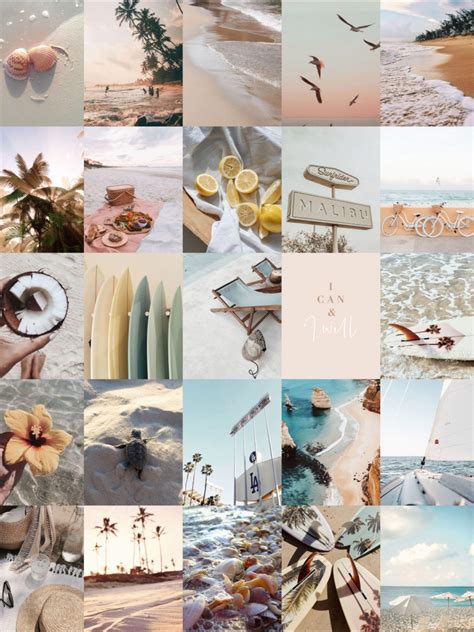 The Best 23 Summer Beach Aesthetic Collage Quoteqwant