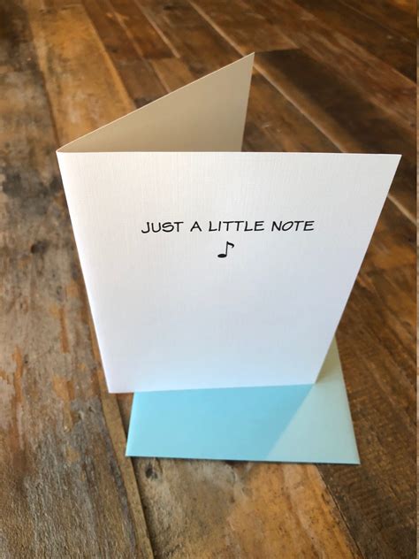 Just A Little Note Card Any Occasion