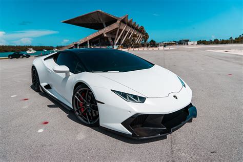2017 Lamborghini Huracan Vorsteiner White Mvp Miami