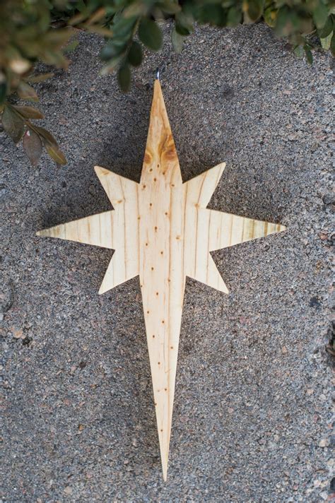 Wooden Bethlehem Star Christmas Ornament Etsy