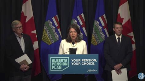 Premier Danielle Smith Releases Report For Potential Alberta Pension