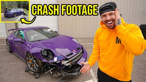 I Just Bought A Wrecked Porsche 911 Gt3 But Its 4000 Miles Away Youtube
