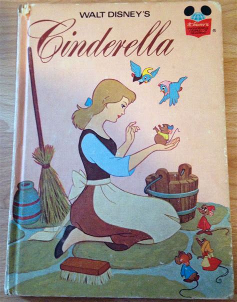 Cinderella Disneys Wonderful World Of Reading 1974 Childhood Books
