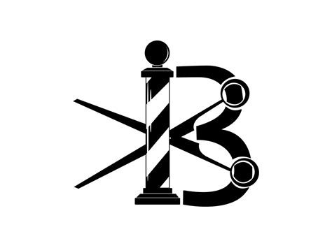 Barbershop Logo by Roshane Ingram on Dribbble png image