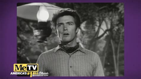Clint Eastwood Sings Beyond The Sun On Rawhide Youtube