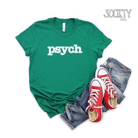 Psych Tv Show Shirts Psych Etsy