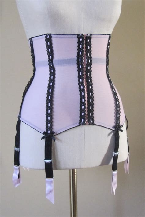 Stockings And Lingerie Secrets In Lace Bettie Beaded Lace Waist Cincher