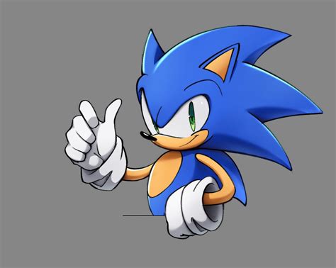 Modern Sonic The Hedgehog Drawing Bmp Vip