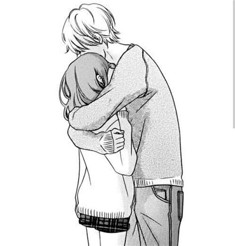 Pin De Esra Sude En Love ♥️ Parejas De Animé Abrazándose Abrazo Anime Parejas De Anime Manga