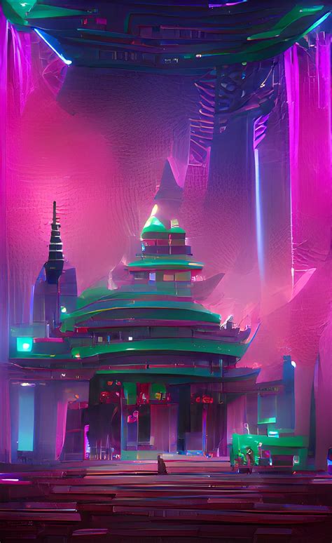 Cyberpunk Temples Collection Opensea