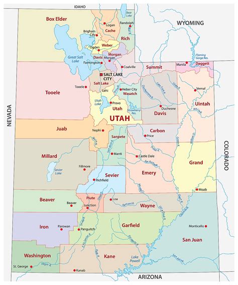 Utah Maps And Facts World Atlas