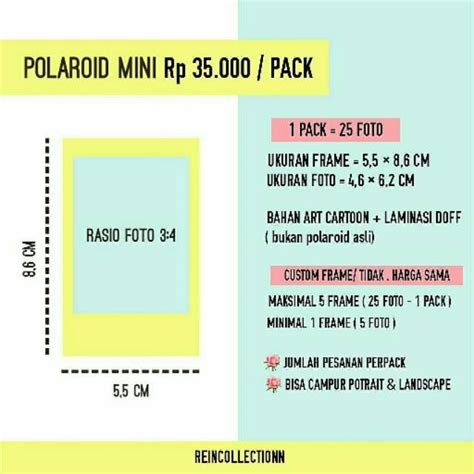 28 Ukuran Frame Foto Polaroid Arti Gambar