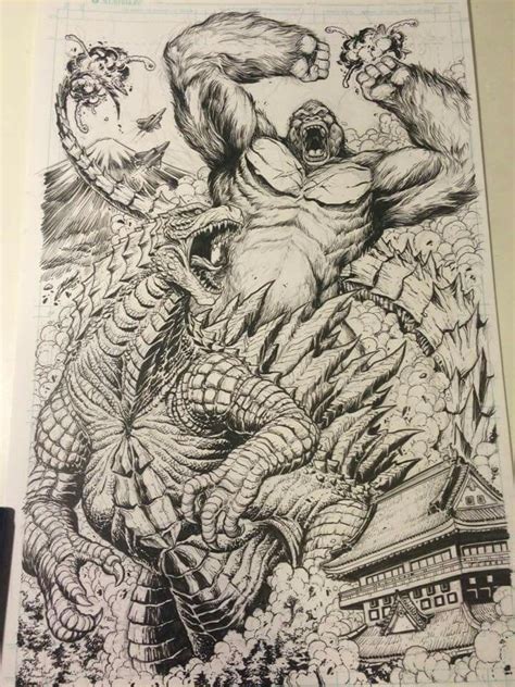 Cool Matt Frank Art Godzilla Comics All Godzilla Monsters Cool