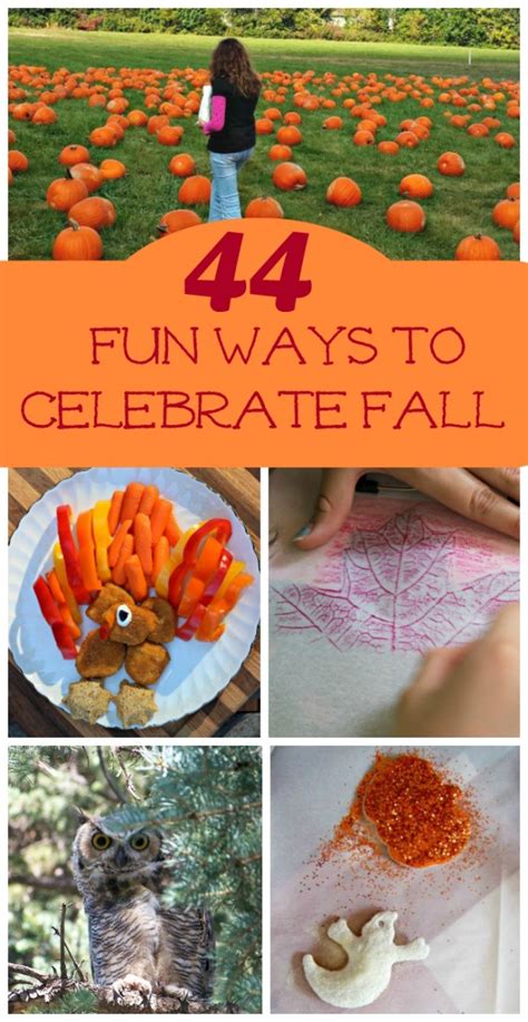 So how can your company start injecting more fun into each day? 44 Fun Things to do this Fall | Activities for Families ...