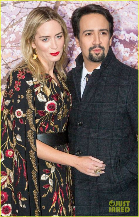 Photo Emily Blunt Lin Manuel Miranda Premiere Mary Poppins Paris Photo Just