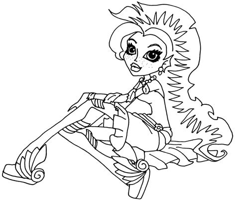 Desenho De Lagoona Blue Adolescente Para Colorir Tudodesenhos Porn Sex Picture