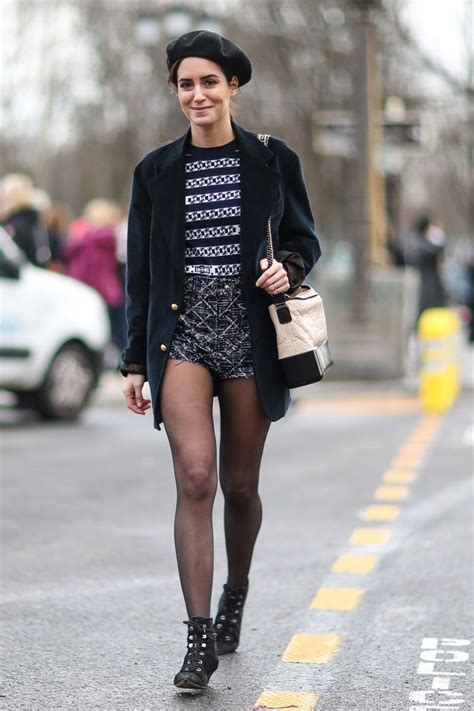 30 Fresh Fall Outfit Ideas Featuring Black Tights Glamour Fall