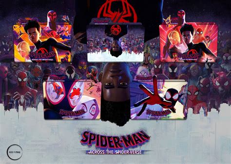 Spider Man Across The Spider Verse Folder Icons By Iamsrr On Deviantart