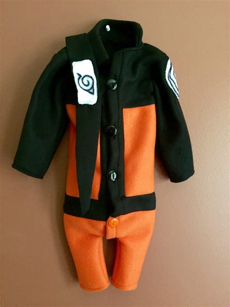 Naruto Kids Kigurumi Costume 3 6 Month Old Baby Size By Ewokshop
