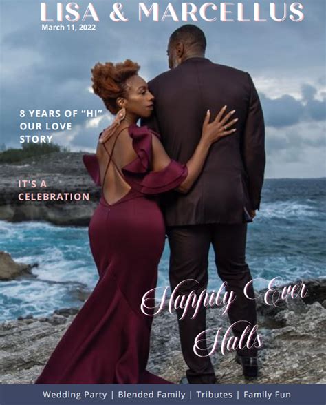 Countdown To Happily Ever Halls The Wedding Of Marcellus Hall And Lisa