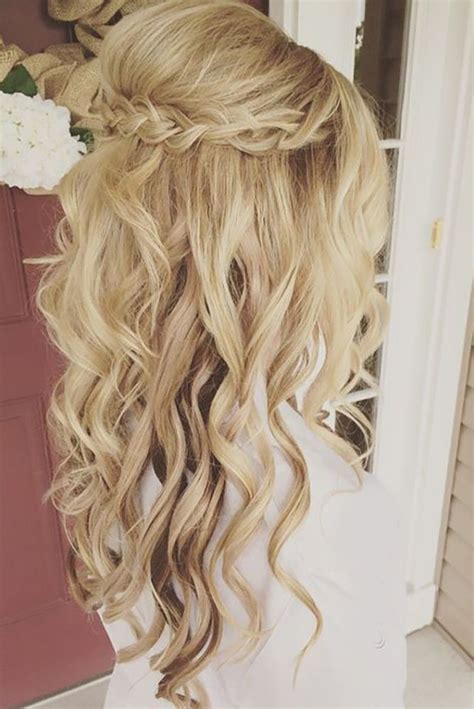 14 Nice Curly Bridal Hairstyle For Long Hair