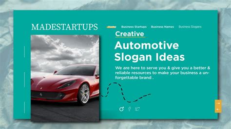 Capture more audiences with great brand recall using the slogan maker that generates relevant slogans for your business. Automotive Services Slogan - setupnavigater
