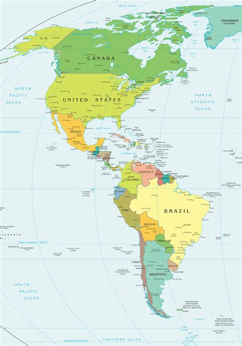 Mapa De America Para Imprimir 9 Images Uma Volta Pelo Mundo Com Images
