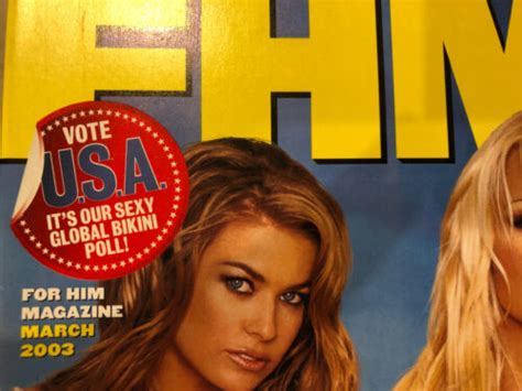 FHM March 2003 Baywatch Edition Carmen Electra Pam Anderson