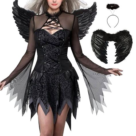 Evil Fallen Angel Costume Halloween Costumes For Children